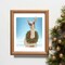 ART PRINT -FA LA LA LLAMA- A Whimsical Drawing of a Llama  - Art for the Winter Season - Brighten Any Room for the Holidays product 5